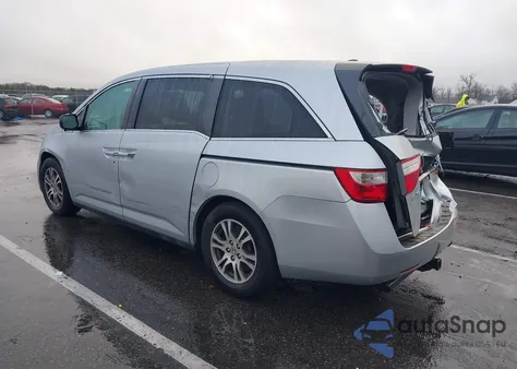 2012 Honda Odyssey Exl from USA, damaged, VIN 5FNRL5H60CB117930
